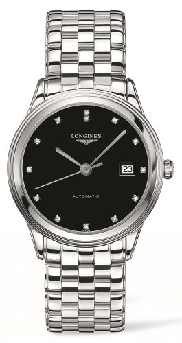 Longines Flagship 38.5 Black Diamond / Bracelet L4.874.4.57.6
