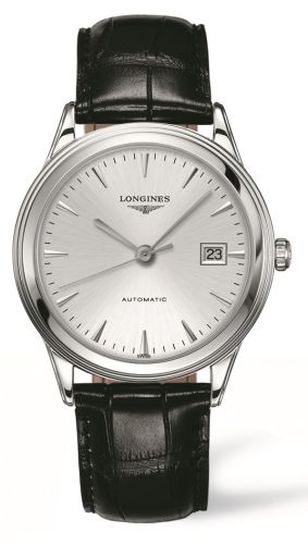 Longines Flagship 38.5 Silver L4.874.4.72.2
