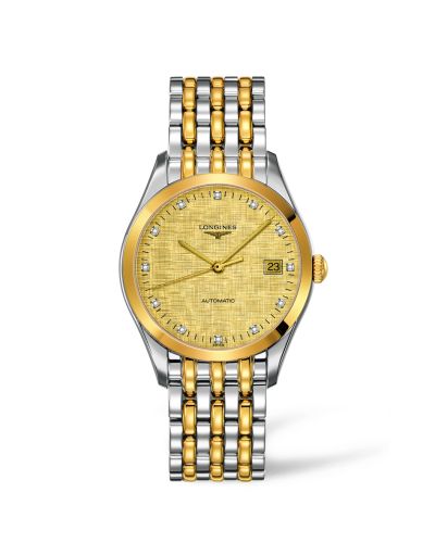 Longines La Grande Classique Automatic 36 Stainless Steel / Yellow Gold PVD / Champagne L4.898.3.37.7