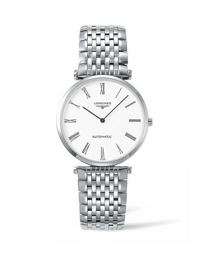 Longines La Grande Classique Automatic 36 White Roman / Bracelet L4.908.4.11.6