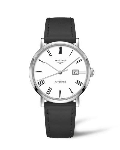 Longines Elegant Collection Automatic 41 Stainless Steel / White - Roman L4.911.4.11.2