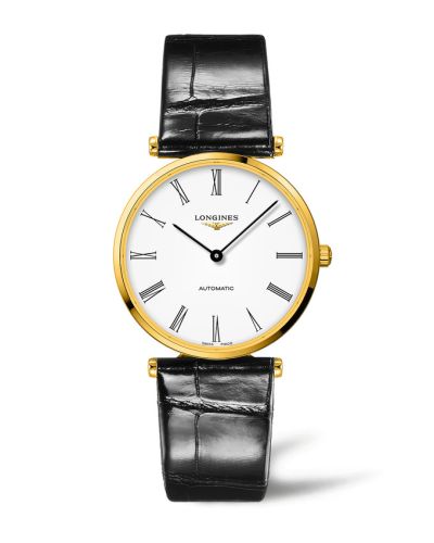Longines La Grande Classique Automatic 38 PVD Gold / White - Roman L4.918.2.11.2