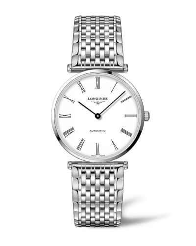 Longines La Grande Classique Automatic 38 Stainless Steel / White - Roman / Bracelet L4.918.4.11.6