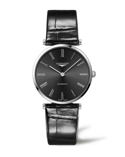 Longines La Grande Classique Automatic 38 Stainless Steel / Grey - Roman L4.918.4.51.2