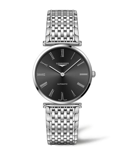 Longines La Grande Classique Automatic 38 Stainless Steel / Grey - Roman / Bracelet L4.918.4.51.6