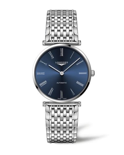 Longines La Grande Classique Automatic 38 Stainless Steel / Blue - Roman / Bracelet L4.918.4.94.6