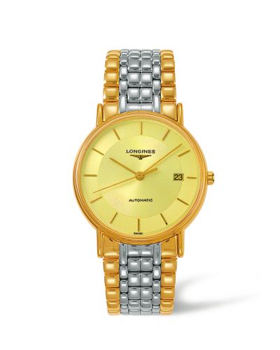 Longines Presence 38.5 Automatic PVD Gold / Champagne / Bracelet L4.921.2.42.7