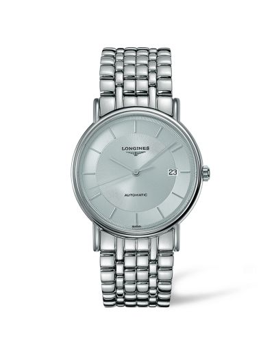 Longines Presence 38.5 Automatic Stainless Steel / Silver / Bracelet L4.921.4.78.6