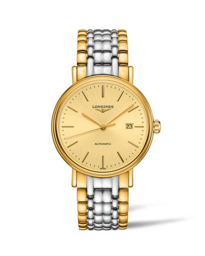 Longines Presence 40 Automatic PVD Gold / Champagne / Bracelet L4.922.2.32.7