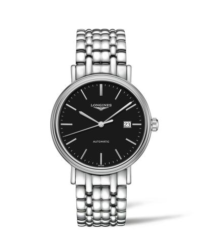 Longines Presence 40 Automatic Stainless Steel / Black / Bracelet L4.922.4.52.6