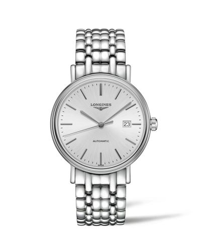 Longines Presence 40 Automatic Stainless Steel / Silver / Bracelet L4.922.4.72.6