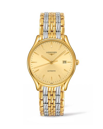 Longines Lyre 38.5 Automatic PVD Gold / Champagne / Bracelet L4.960.2.32.7