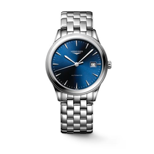 Longines Flagship 38.5 Automatic Stainless Steel / Blue / Bracelet L4.974.4.92.6