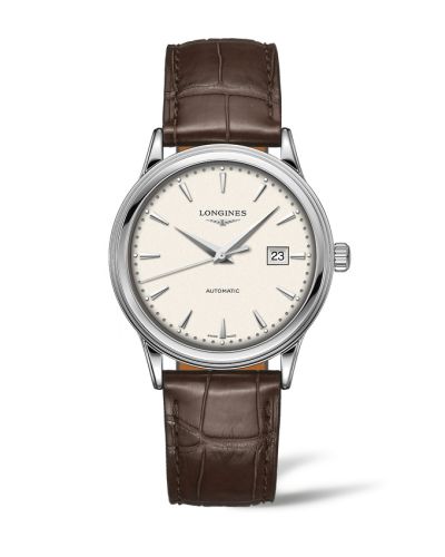 Longines Flagship 40 Stainless Steel / Beige L4.984.4.79.2