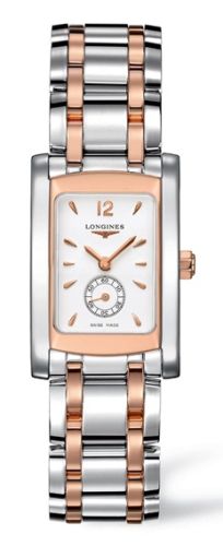 Longines DolceVita 20 Quartz Two Tone Pink L5.155.5.18.7
