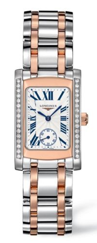 Longines DolceVita 20 Quartz Two Tone Pink Diamond L5.155.5.79.7