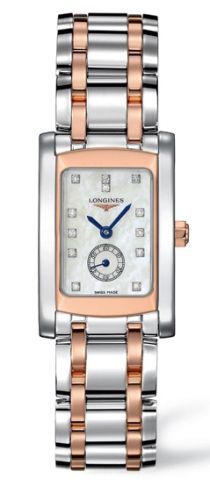 Longines DolceVita 20 Quartz Two Tone Pink L5.155.5.88.7