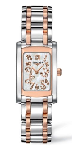 Longines DolceVita 20 Quartz Two Tone Pink L5.155.5.97.7