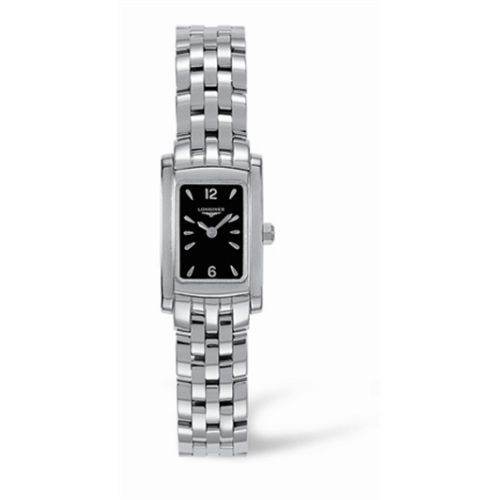 Longines DolceVita 16 Quartz Stainless Steel Black L5.158.4.76.6