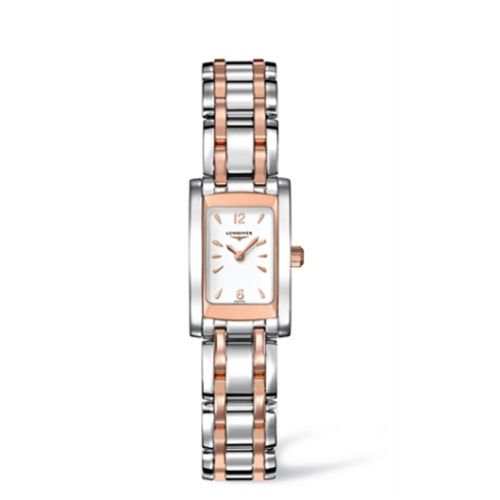 Longines DolceVita 16 Quartz Two Tone Pink L5.158.5.18.7