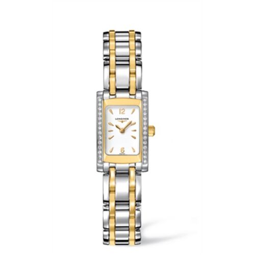 Longines DolceVita 16 Quartz Two Tone Diamond L5.158.5.29.7