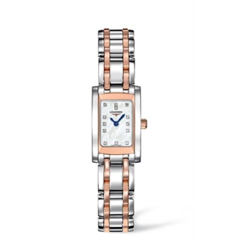 Longines DolceVita 16 Quartz Two Tone Pink L5.158.5.88.7