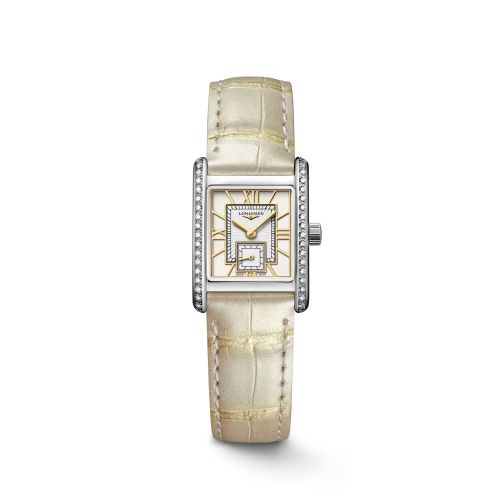Longines Mini Dolce Vita 21.5 Quartz Stainless Steel - Diamond / Ivory L5.200.0.79.2