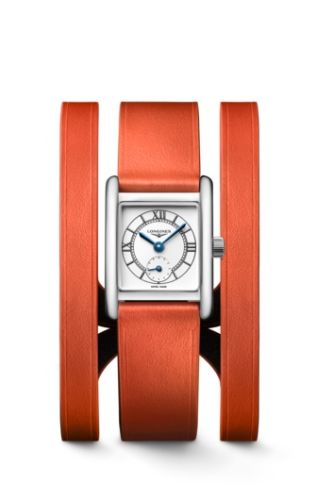 Longines Mini Dolce Vita 21.5 Quartz Stainless Steel / Silver / Triple Cuff Brown XS L5.200.4.75.4