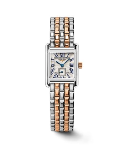 Longines Mini DolceVita 21.5 Quartz Stainless Steel - Pink Gold / Silver / Bracelet L5.200.5.71.7