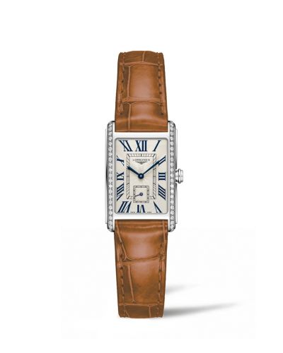 Longines DolceVita 20.5 Quartz Stainless Steel / Diamond / Silver - Roman L5.255.0.71.4