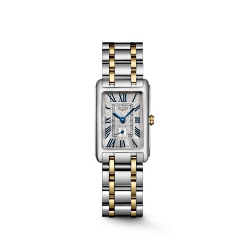 Longines DolceVita 20.5 Quartz Stainless Steel - Yellow Gold / Silver - Roman / Bracelet L5.255.5.70.7