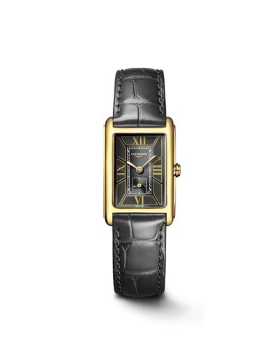 Longines DolceVita 20.5 Quartz Yellow Gold / Grey L5.255.6.75.2