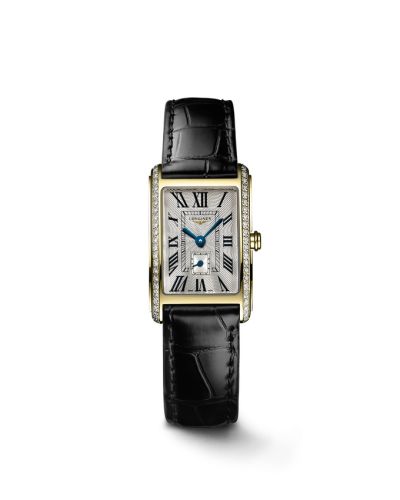 Longines DolceVita 20.5 Quartz Yellow Gold - Diamond / Silver - Roman L5.255.7.71.0