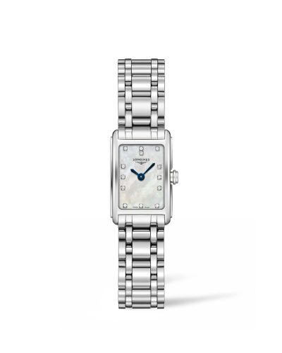 Longines DolceVita 17.4 Quartz Stainless Steel / MOP / Bracelet L5.258.4.87.6