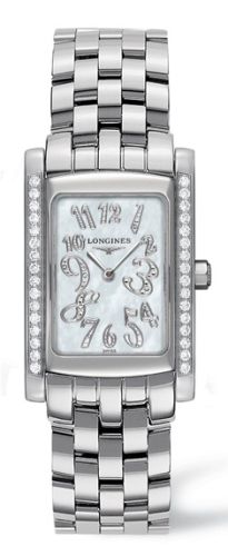 Longines DolceVita 22 Quartz Stainless Steel Diamond MOP L5.502.0.97.6