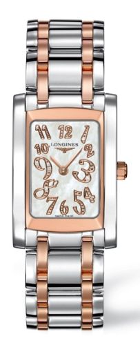 Longines DolceVita 22 Quartz Two Tone Pink L5.502.5.97.7