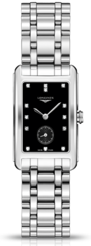 Longines DolceVita 23 Quartz Stainless Steel / Black / Bracelet L5.512.4.57.6