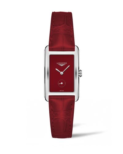 Longines DolceVita 23 Quartz Stainless Steel / Red L5.512.4.91.2