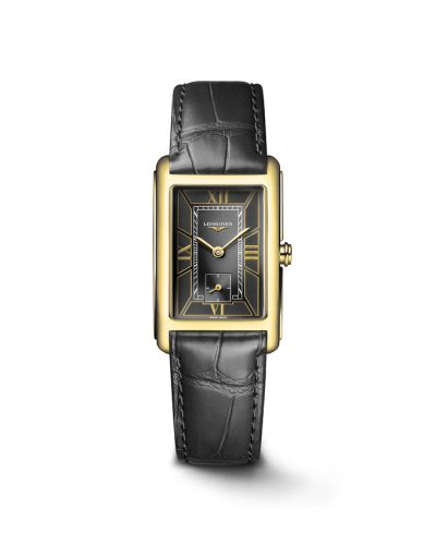 Longines DolceVita 23 Quartz Yellow Gold / Grey L5.512.6.75.2