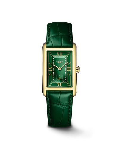 Longines DolceVita 23 Quartz Yellow Gold / Green L5.512.6.95.2