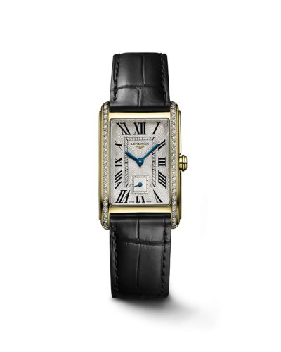 Longines DolceVita 23 Quartz Yellow Gold - Diamond / Silver - Roman L5.512.7.71.0
