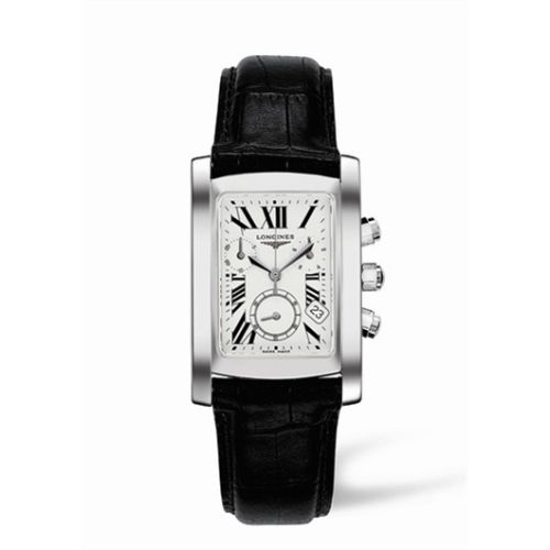 Longines DolceVita 28 Quartz Chronograph Stainless Steel Roman L5.656.4.71.3