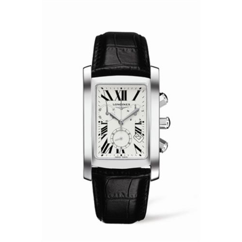 Longines DolceVita 30 Quartz Chronograph Stainless Steel Roman L5.680.4.71.3