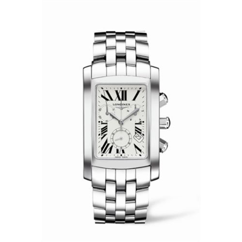Longines DolceVita 30 Quartz Chronograph Stainless Steel Roman L5.680.4.71.6