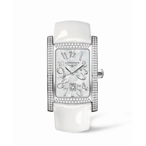 Longines DolceVita XL Stainless Steel Diamond L5.686.0.87.2