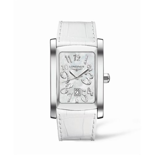 Longines DolceVita XL Stainless Steel MOP L5.686.4.87.2