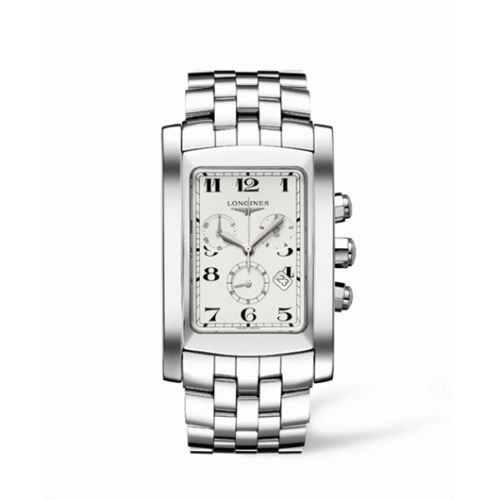 Longines DolceVita XL Chronograph Stainless Steel Arabic L5.687.4.73.6