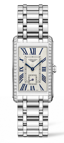 Longines DolceVita 25.8 Quartz Stainless Steel / Diamond / Silver / Bracelet L5.755.0.71.6