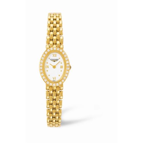 Longines Prestige Gold 15 Oval Diamond L6.110.7.15.6