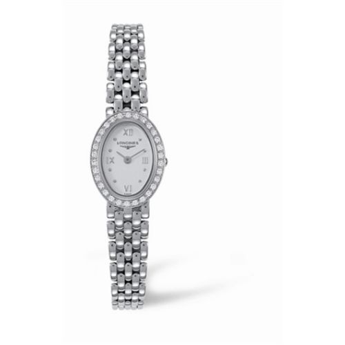 Longines Prestige Gold 15 Oval Diamond L6.110.7.77.6